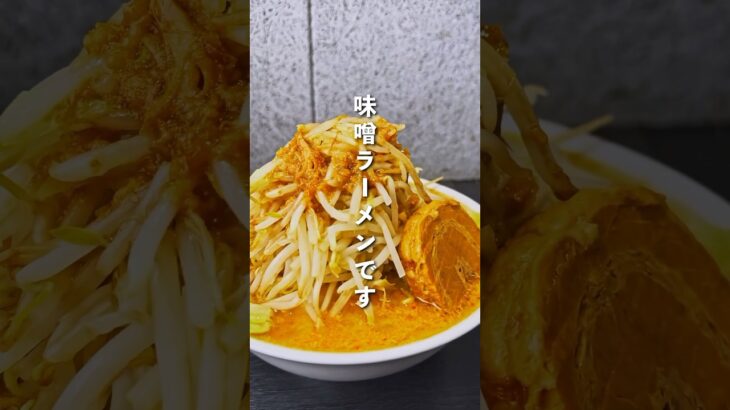 【新潟ラーメン】メガ豚パンチ　#新潟 #二郎系 #味噌らーめん #メガ豚パンチ