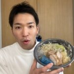 二郎系まぜそばを食べる！