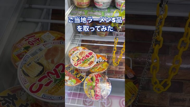 ご当地ラーメン5品（カップ麺）を取ってみた