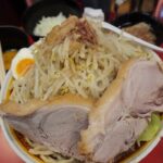 【新店】えどもんど新橋　ラーメン麺増し600g