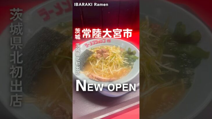 【新店】県内３店舗目のラーショ○化🍜📍ラーメンショップ◯化 常陸大宮店（茨城県常陸大宮市栄町3101-8） #茨城ラーメン #茨城グルメ #常陸大宮市  #ラーメンショップ