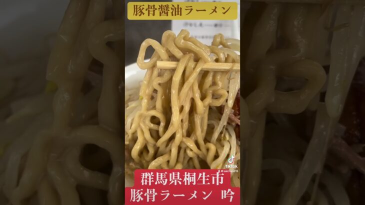 特殊な二郎系インスパイア　ラーメン吟